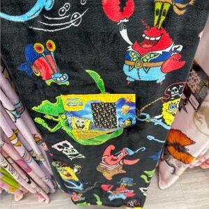 SpongeBob SquarePants Vibrant Character Blanket